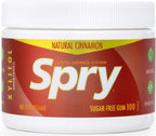 Spry Fresh Natural Xylitol Chewing Gum Dental Defense System - Aspartame-Free, Sugar-Free, Non-GMO, Gluten-Free (Cinnamon, 100 Count - Pack of 1)