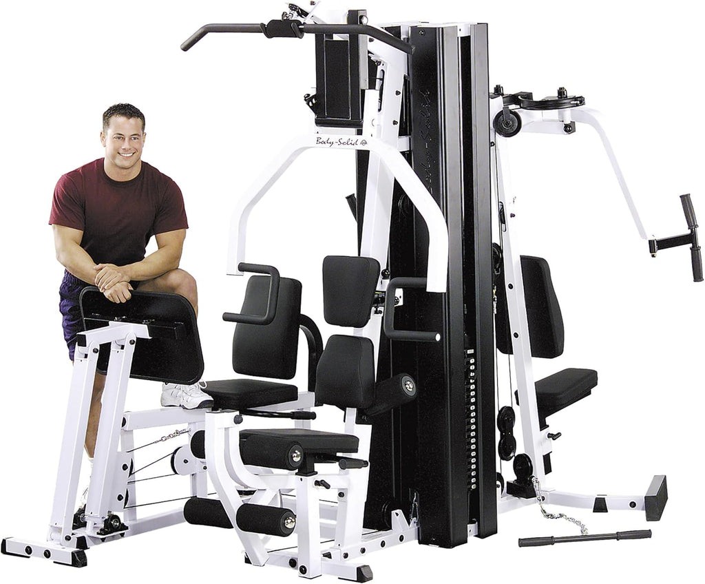 Body-Solid (EXM3000LPS) Multi-Station 210lb Dual Weight Stack Machine for Home & Commercial Gym, Complete Body Strength Training Functional Exercise Workout Station for Weight lifting and Bodybuilding