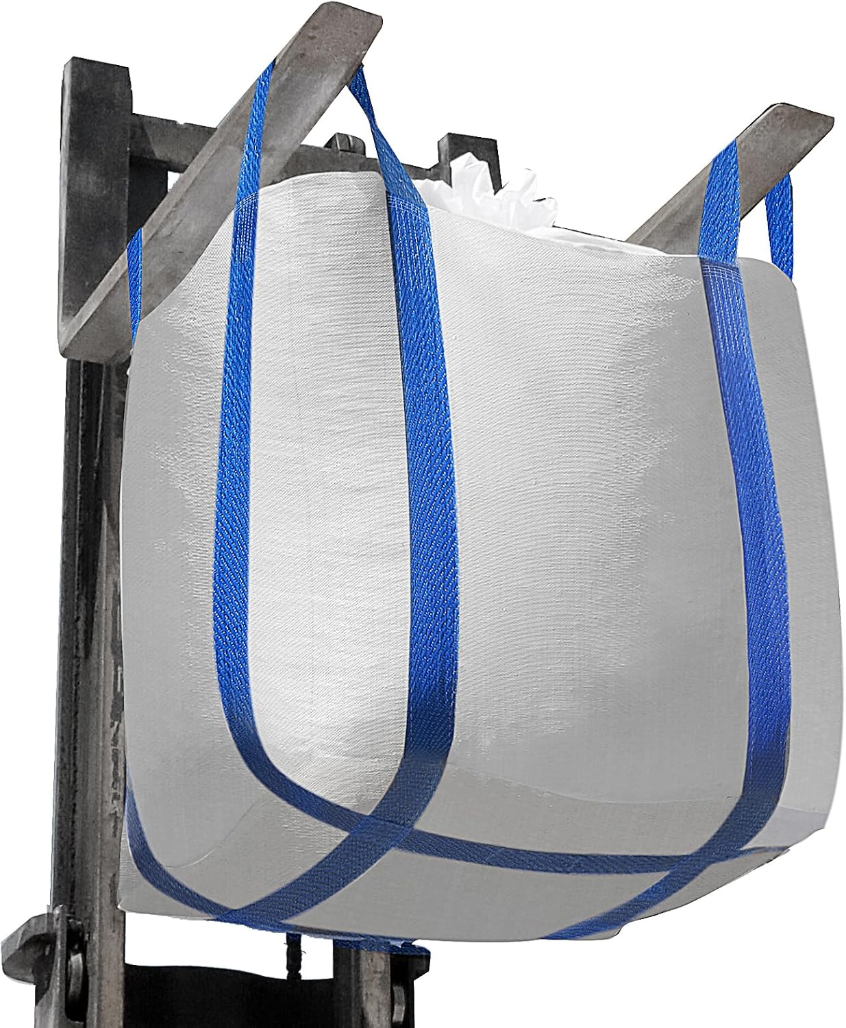 FIBC Bulk Bags,Holds up to 4400 lbs Construction Bags Heavy Duty,210-Gallon Woven Polypropylene Dumpster Bag for Industry Agriculture and Construction,Sealable Top