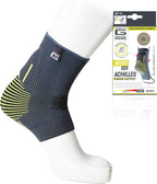 Neo-G Achilles Tendon Support With Silicone Tendon Cushion - Achilles Tendonitis Brace Ankle Support For Men And Women – Targeted Ankle Compression Sleeve - Breathable - Active Plus (Medium)