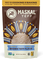 Maskal Teff Organic Brown Teff Flour, 14 Ounce