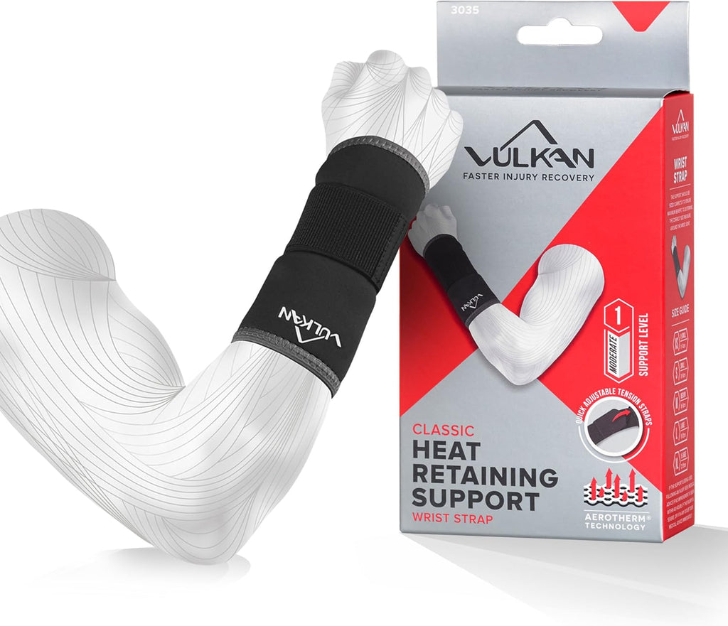 VULKAN BLACK NEOP. WRIST SUPPORT SHORT (3035) - MED
