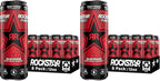 Rockstar Energy Drink,Fruit Punched,12oz Sleek Cans,(Pack of 16)