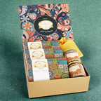 Ghasitaram Gifts Jaiccha Lohri Sweets Gachak hampers Lohri Hamper Box Big of Til Laddoo, Khajoor, Gachak, Revadi ,Til Almonds, Peanuts