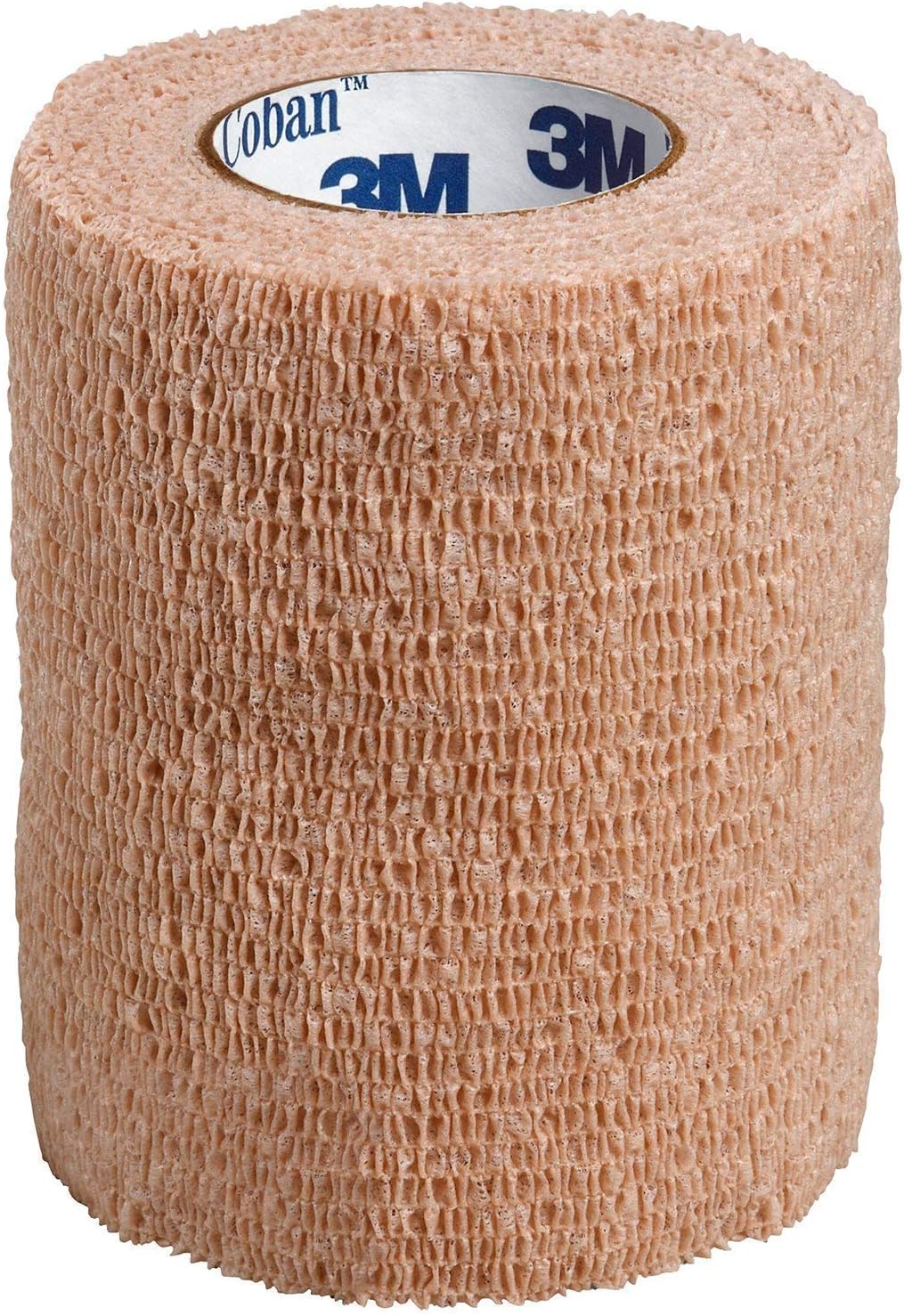 3M Coban Elastic Self-Adherent Cohesive Bandage Beige NonSterile 3" x 5 Yd 24 Ct