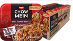Nissin Chow Mein Noodles, Spicy Teriyaki Beef, 10g Protein, 4 Ounce (Pack of 8)
