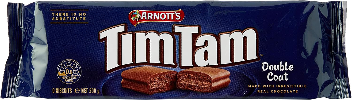 Arnott's Double Coat Chocolate Tim Tam 200g