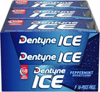 Dentyne Ice Sugar Free Gum - Peppermint 16-Piece Pack (9 Packs)