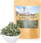 WILD GREEK LEMON VERBENA DRIED PREMIUM QUALITY- from Mount Olympus Handpicked and Air-Dried in DoyPack with ZipLock for Awesome Freshness and Aroma (1.41 Ounce (Pack of 1), Lemon Verbena)
