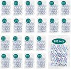 200 Packs 100CC Food Grade Oxygen Absorbers (10 Packs x 1 Vacuum Bag) Oxygen Absorbers for Food Storage, Oxygen Packets for Long Term Food Storage - O2 Absorbers for Food Grade