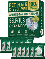 Pet Hair Dissolver for Washing Machine, Pet Hair Remover for Laundry, 96.7% Dissolution Rate, Dog Hair Remover, Cat Hair Remover, Up to 12 Months of Use, HE/Top/Front-Load Compatible, Septic Safe