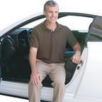 Able Life Auto Assist Grab Bar, Portable Vehicle Support Handle for Standing Assistance, Ergonomic Cane with Built-in Key Compartment for Adults, Seniors, and Elderly