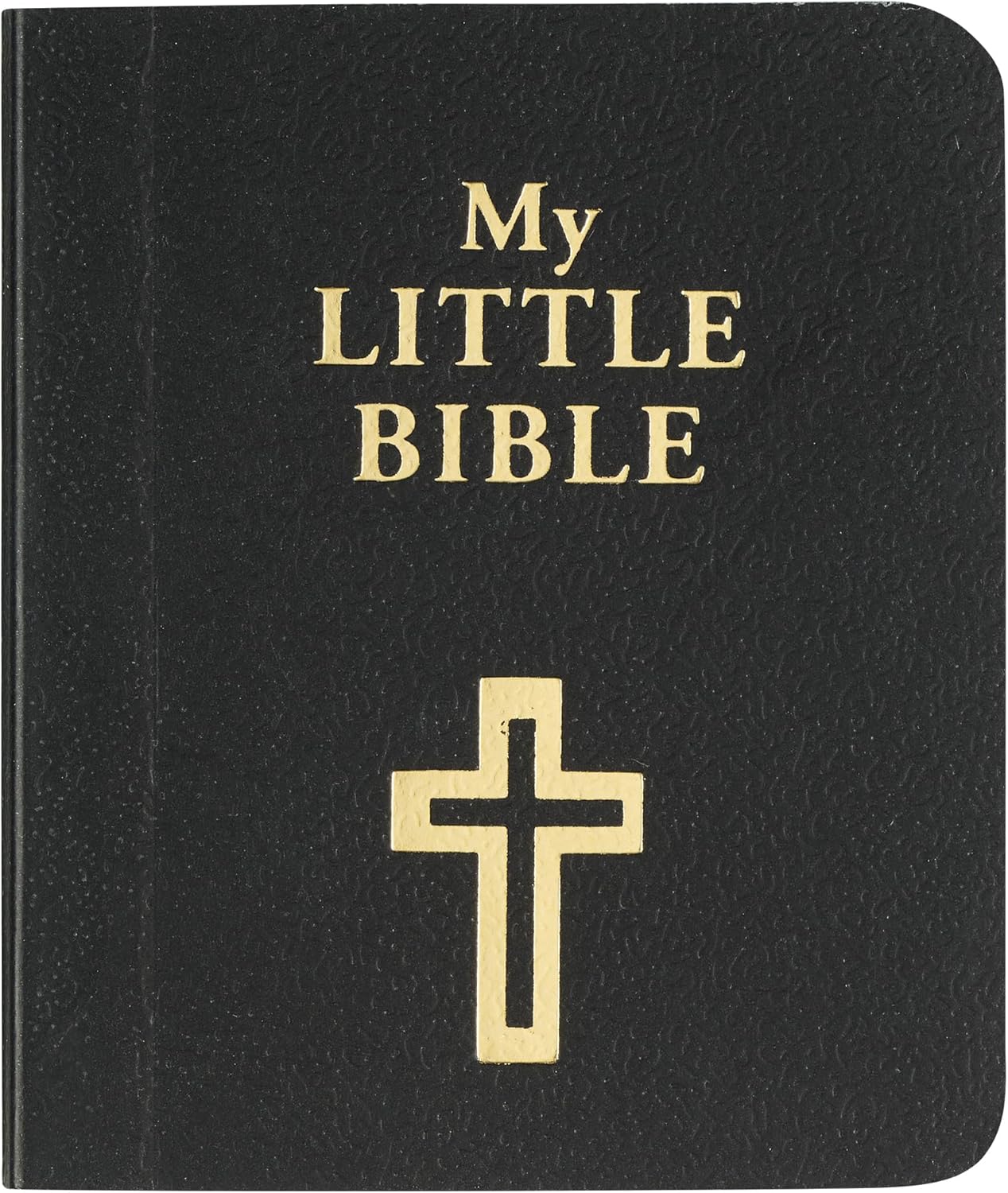 My Little Bible 2” Standard Edition - Selections of Key Verses From Every Book, Tiny Palm-size OT NT Scripture for Ministry Outreach, Classic 1769 KJV Text, 2" x 2.5”, Black