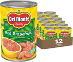 Del Monte Red Grapefruit Sections in Light Syrup, 15 oz. Can (pack of 12)