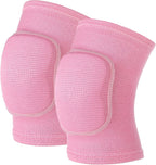 Pair of Elbow Pads with Thicken Sponge Padding Breathable Elbow Wraps Arm Brace Support Fitness Tendonitis Support Strap for Kids Child Girls Boys Teens Men and Women