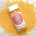 Confect Yellow Sprinkles for Cakes & Cupcakes Decoration | Edible Sprinkle | Sunshine Yellow Pearl Sprinkle & Jimmies | Vegan, Gluten-Free, Soy-Free, Dairy-Free, Palm Oil-Free- 4.2 Oz