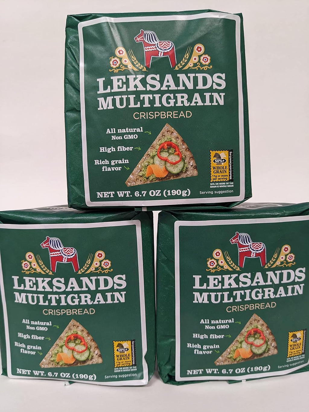 Leksands Multigrain Crispbread - 3 pack