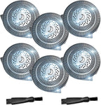 6 Pack HQ9 Replacement Shaver Heads Compatible with Philips Norelco, HQ9 Replacement Blades for Philips Electric Shaving HQ8120, HQ8140, HQ8142