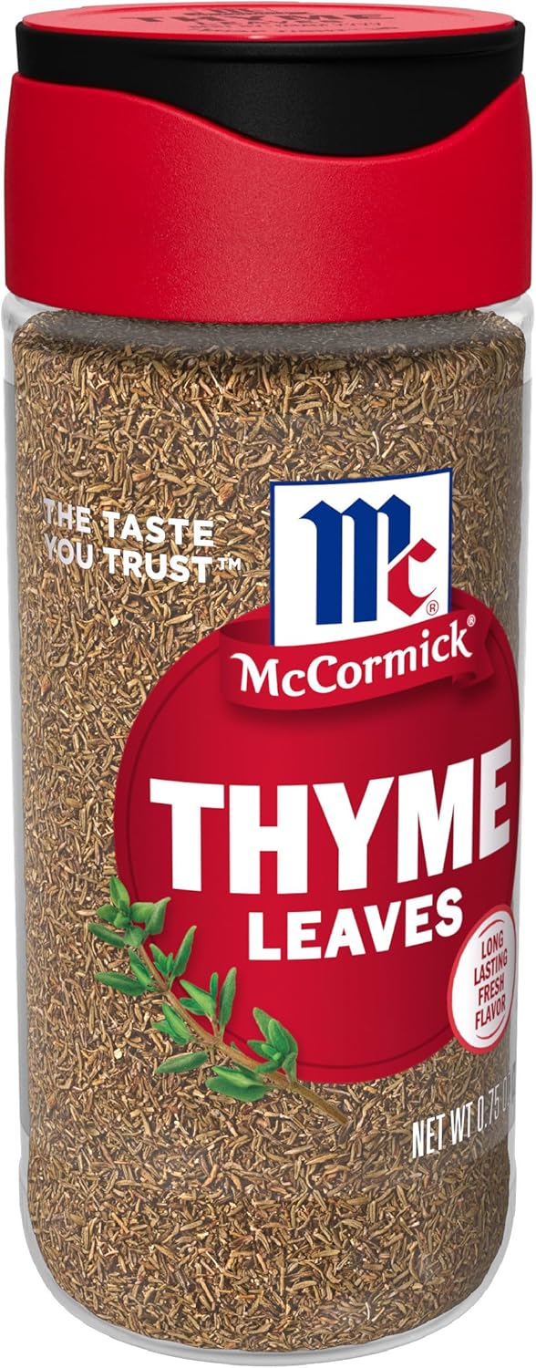 McCormick Thyme Leaves, 0.75 oz (Pack of 6)