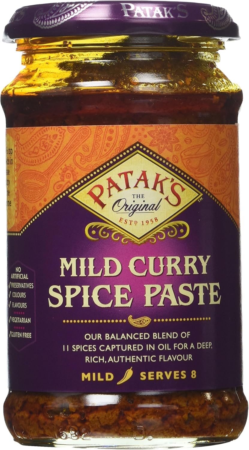 Patak's Curry Paste Mild, 10-Ounce Jars (Pack of 6)