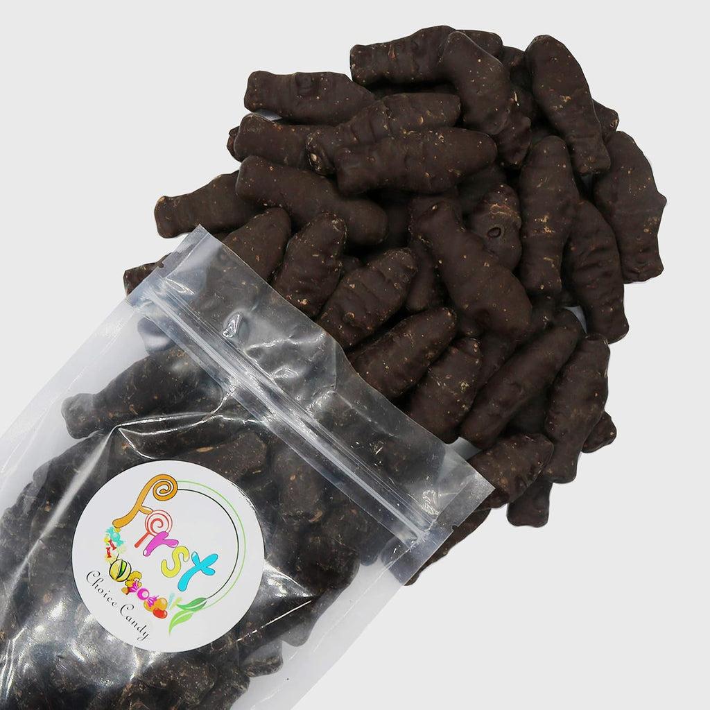 FirstChoiceCandy Dark Chocolate Covered Red Fish In A Resealable Bag (2LB)