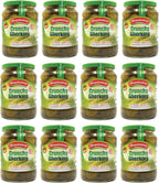 Hengstenberg Crunchy Gherkins, 24.3 Ounce (Pack of 12)