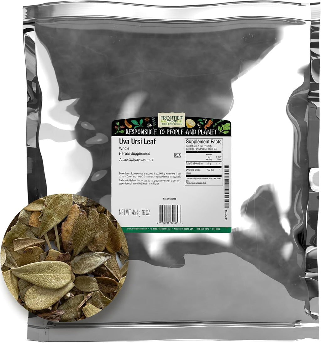 Frontier Co-op Whole Uva Ursi Leaf 1lb