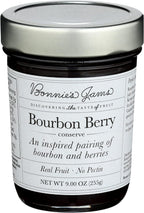 Bonnies Jams Bourbon Berry Jam, 9 OZ