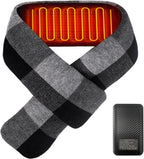 Heated Scarf for Women & Men - Rechargeable Electric Heating Scarf, 4000mAh Power Bank Included, Neck Warmer
