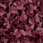 MALICPLUS Crinkle Cut Paper Shred Filler, 1 LB for Gift Wrapping & Basket Filling Burgundy Shredded Paper Natural Craft Bedding Basket Filler Shred