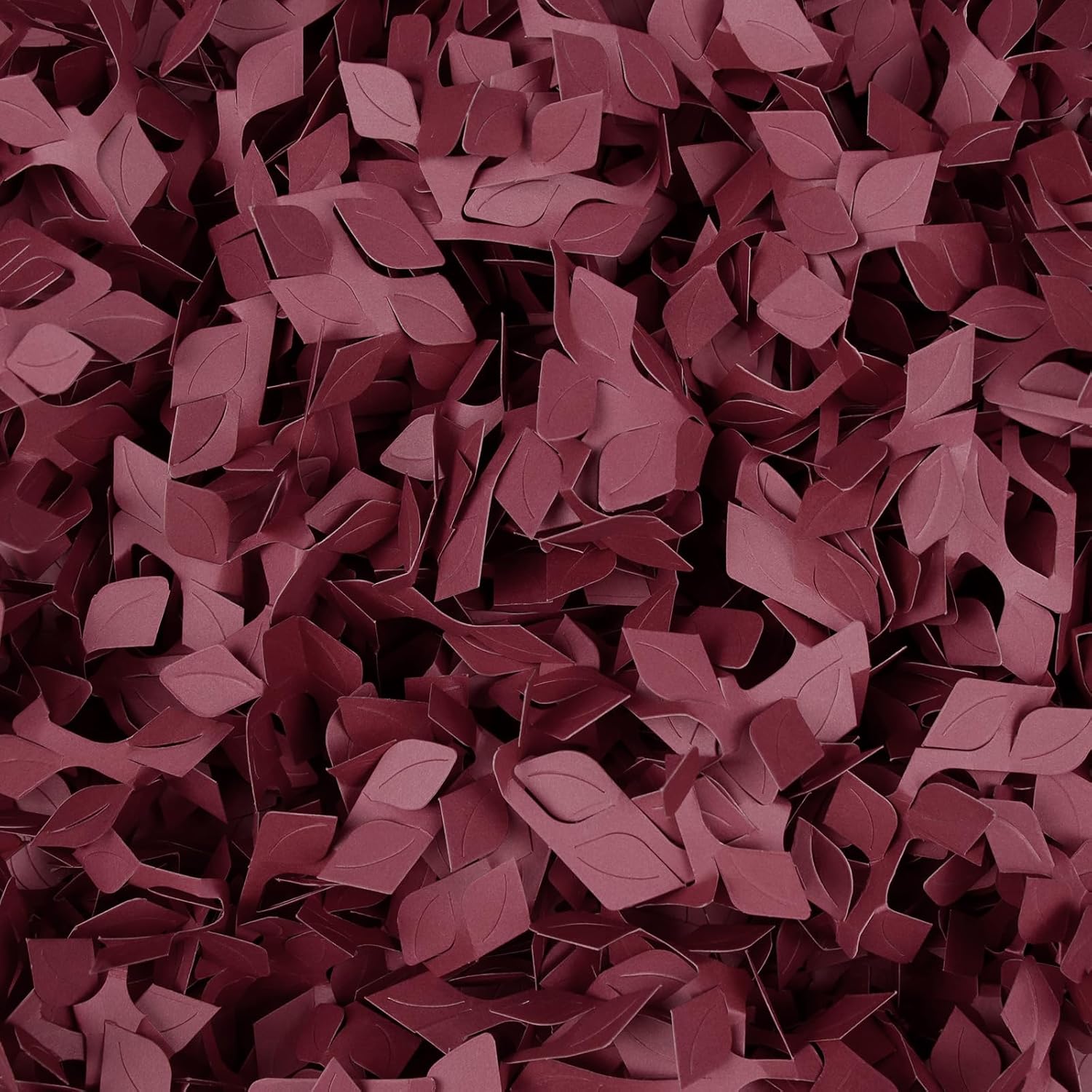MALICPLUS Crinkle Cut Paper Shred Filler, 1 LB for Gift Wrapping & Basket Filling Burgundy Shredded Paper Natural Craft Bedding Basket Filler Shred