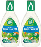 Wish-Bone Chunky Blue Cheese Salad Dressing, 15 FL OZ (Pack of 2)