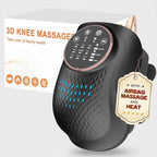 Knee Massager with Heat, Red Light Therapy, 3 Airbag Levels & 3 Vibration Modes, 2026 Updated Edition, LED Vitality Joints Knee Massager, Adjustable Straps, Ideal Gift for Men, Women