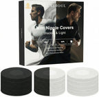 Men Nipple Covers for Running 160Pcs Anti Chafing Tape for Marathon - No Show Guards, Sweatproof Protection