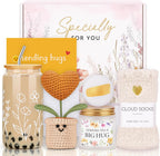 Care Package for Women Get Well Gifts for Women After Surgery Recovery Gift Get Well Soon Gift Baskets for Woman Sympathy, Thinking of You, Hug in a Box, Feel Better Gifts for Woman, College Girl, Her