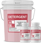 Commercial Dishwasher Detergent - Makes One 5 Gallon Pail - Industrial Dish Detergent - For High and Low Temp Dishwasher Machine