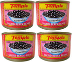 Temple Salted Black Beans 180g (Pack of 4) in Intfeast Packaging