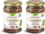 Nocciolata Organic Classic Hazelnut Spread,8.82 Ounce,(Pack of 2)