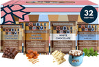 Gourmet Hot Cocoa Mix Variety Pack - 32 Count, Including Classic, White Chocolate, Salted Caramel, & Peppermint Flavors Sets