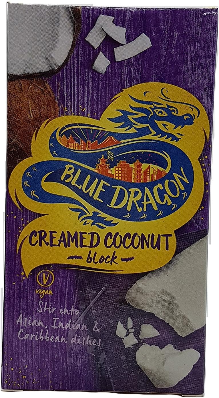 Blue Dragon Creamed Coconut Block 200g - 2 Pack