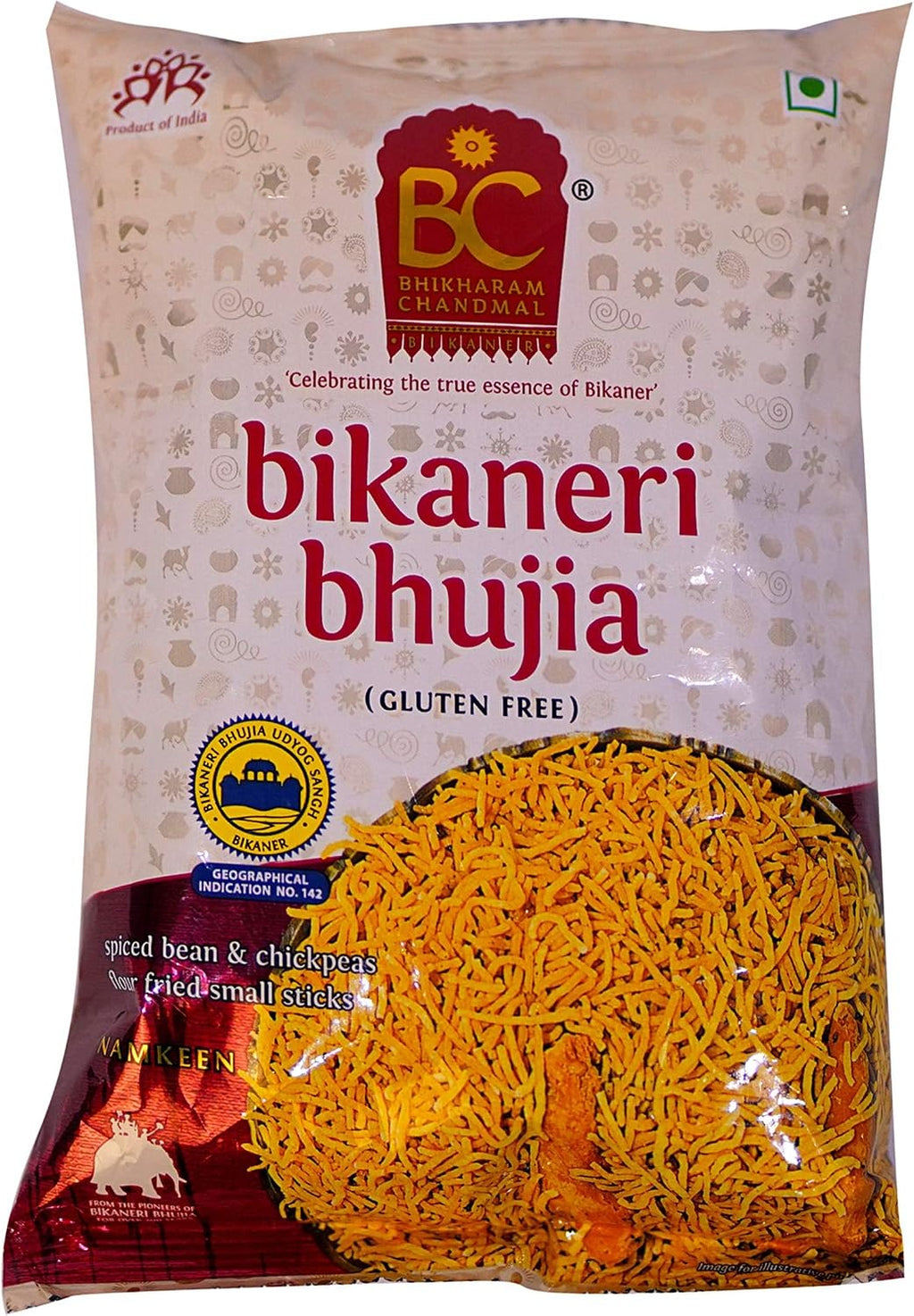 Bhikharam Chandmal Bikaneri Bhujia (Gluten Free) 200 Gm