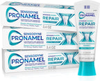 Sensodyne Pronamel Intensive Enamel Repair Toothpaste for Sensitive Teeth, to Reharden and Strengthen Enamel, Extra Fresh - 3.4 Ounces (Pack of 3)