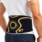 ORTONYX Elastic Back Support Brace for Men and Woman, 3D Knitted Design with Removable 3D Lumbar Pad, Breathable and Ergonomic, Hook&Loop Closure with Hand Loop for Easy Use, M-L