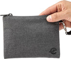 Epulse Small Smell Proof Bag - Odor Proof Bags Container - No Smell Scent Stash Pouch - Smellproof Bag Carbon Lined (Gray - 6x4 inch)
