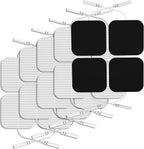 TENS Unit Replacement Pads, NURSAL Reusable TENS Electrode Pads 2x2 20pcs with Upgraded Self-Stick Performance for Electrotherapy, Compatible with AUVON TENS, TENS 7000