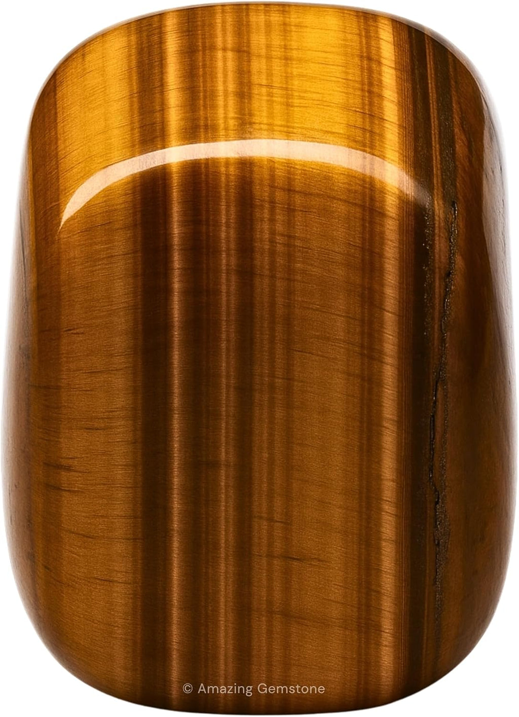 Amazing Gemstone Tiger Eye Crystal Tumbled Stones Polished Rocks - Natural Gem Stones for Healing - DIY Crystals for Protection (1 Piece)