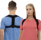 Posture Corrector for Women and Men, Adjustable Upper Back Brace, Breathable Back Shoulder Straightener Posture Support, Correcting Hunchback and Bad Posture.