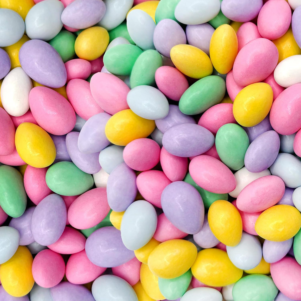 Jordan Almonds | 1-Pound Bag | Pastel Candy for Wedding Buffets, Party Favors, Bridal Showers & Elegant Candy Displays | Old Fashioned Coated Almonds