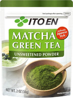 Ito En Matcha Green Tea Japanese Matcha Powder, Unsweetened, 2 Ounce