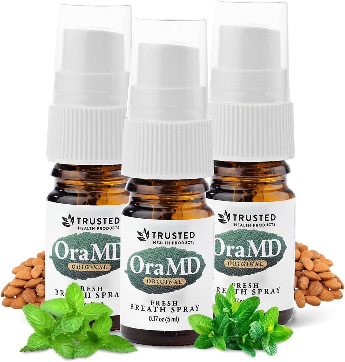 OraMD Fresh Breath Spray for Gum Health - 3-Pack, Bad Breath Treatment, Periodontal Disease Therapy, Fights Oral Pathogens, Reduces Gum Pockets & Plaque Build-Up